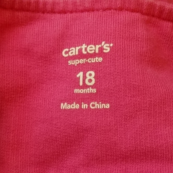 Carter's Butterfly Jumper Overalls 18m - Picture 4 of 4